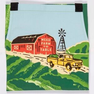 ‘Weed Farm to Table' Graphic Apron